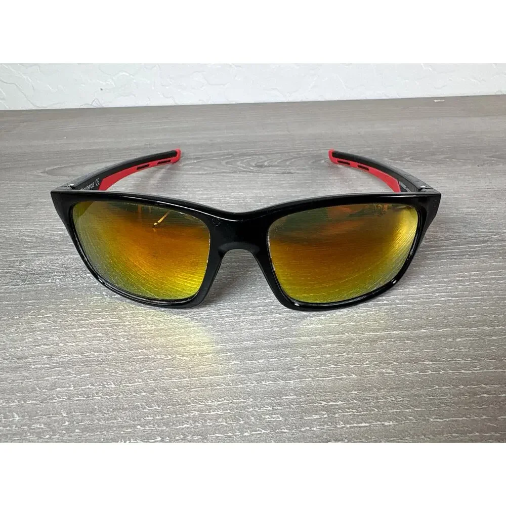 Southpole Biohazzard Black Red Mirrored‎ Lense Men's Sunglasses